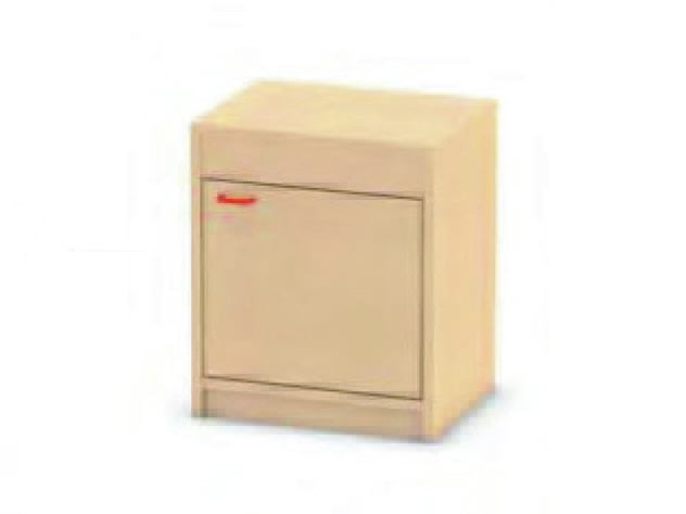 Puppenkühlschrank - Tür links, 1 Einlegeboden