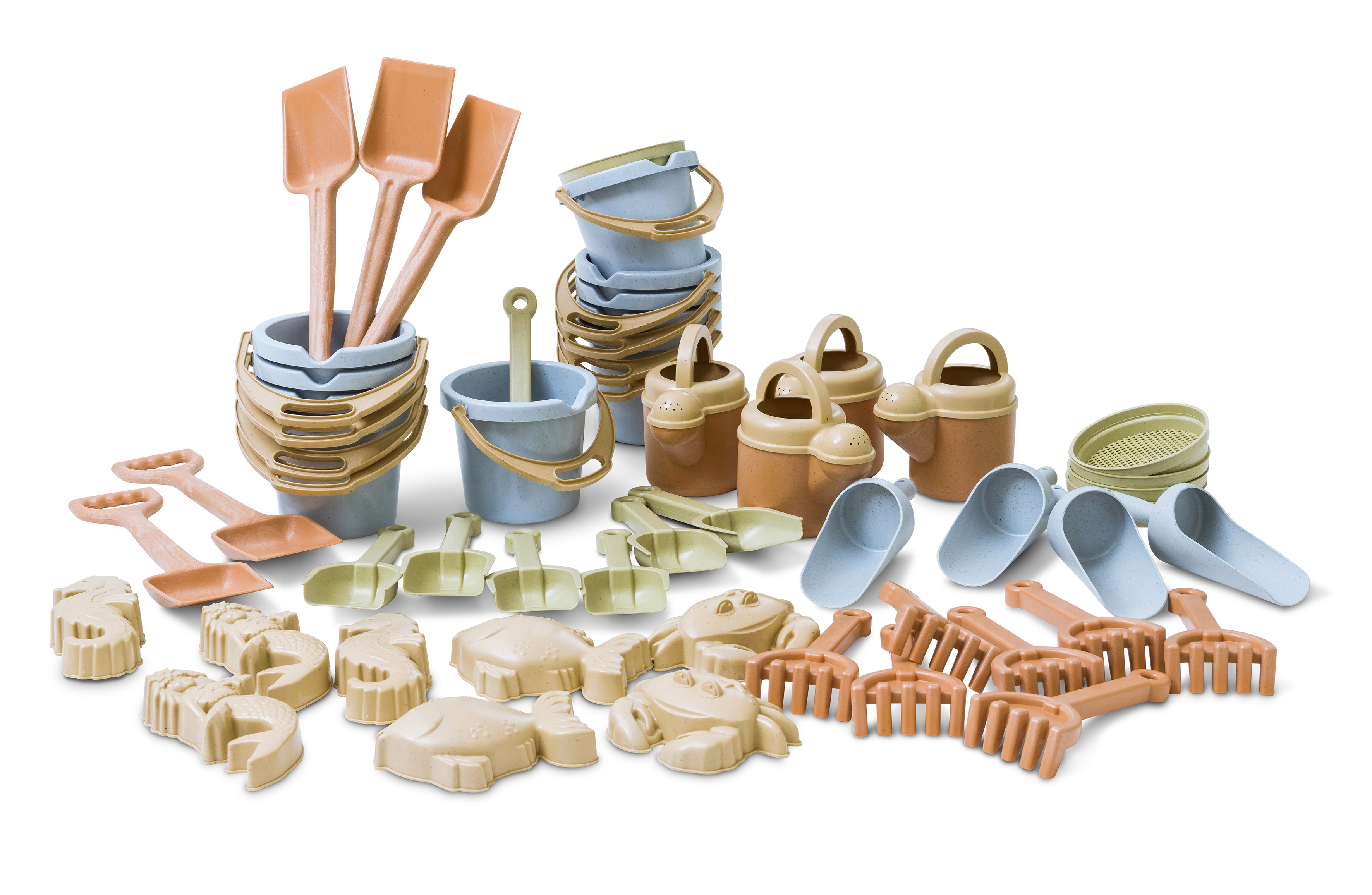 Dantoy BIO PLAST Sandset 50 Teile