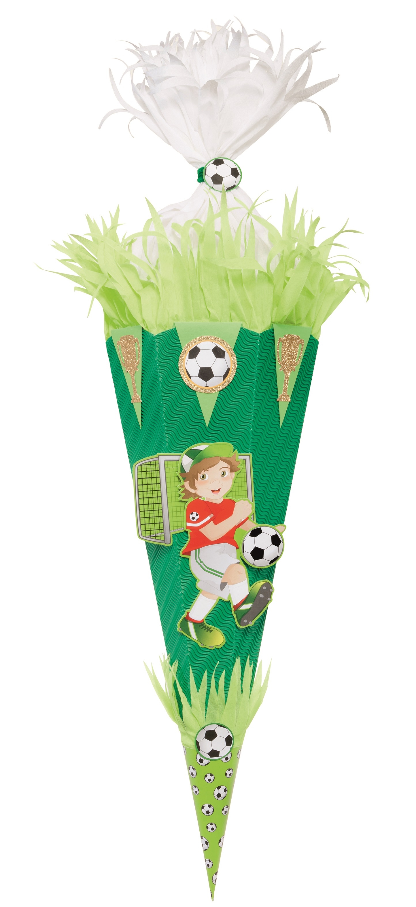 Schultüten-Bastelset Fussballer