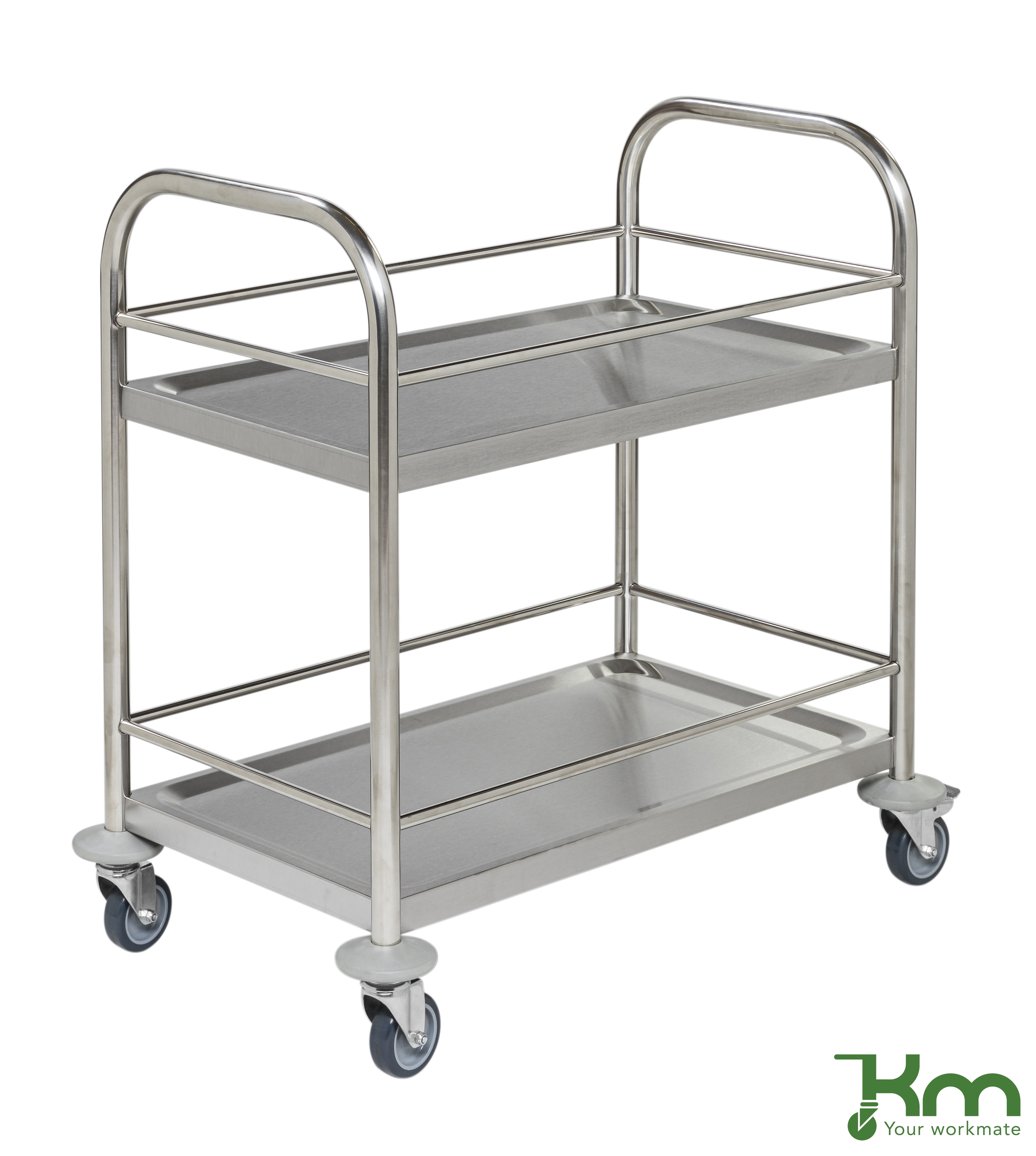 Edelstahlwagen Midi