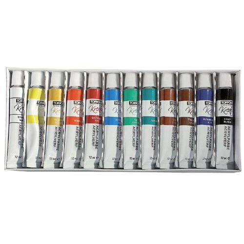 Acrylfarben, matt
