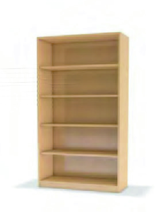 Hochschrank - offen, 4 Einlegeböden