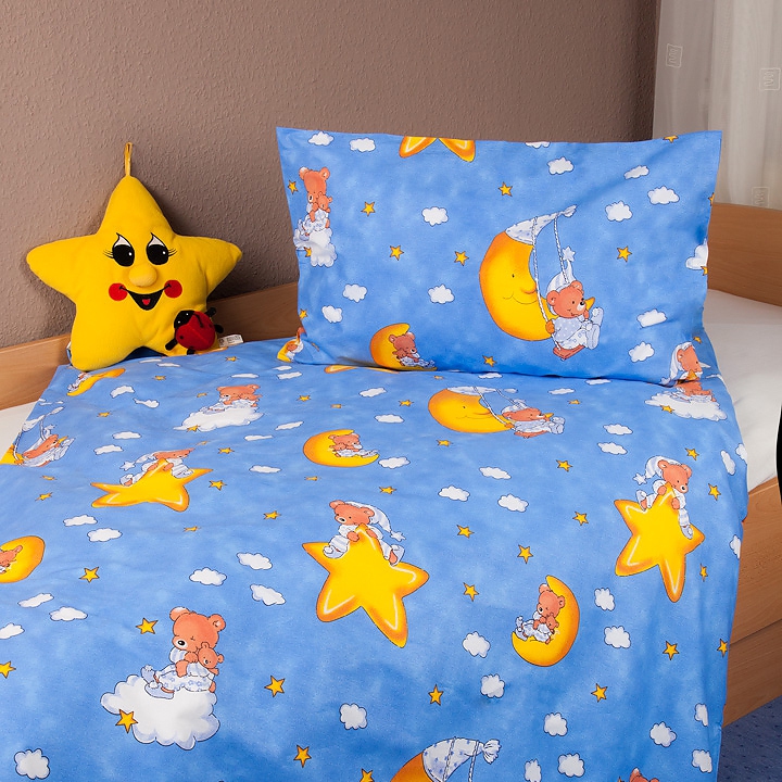 Bettwäsche Mond+Teddy
